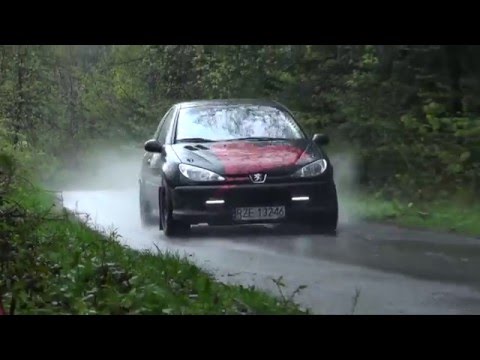 Przywara Krzysztof / Grabowska Magdalena - Peugeot 206 GTI - Wiosenny Super OeS Moszczenica 2016