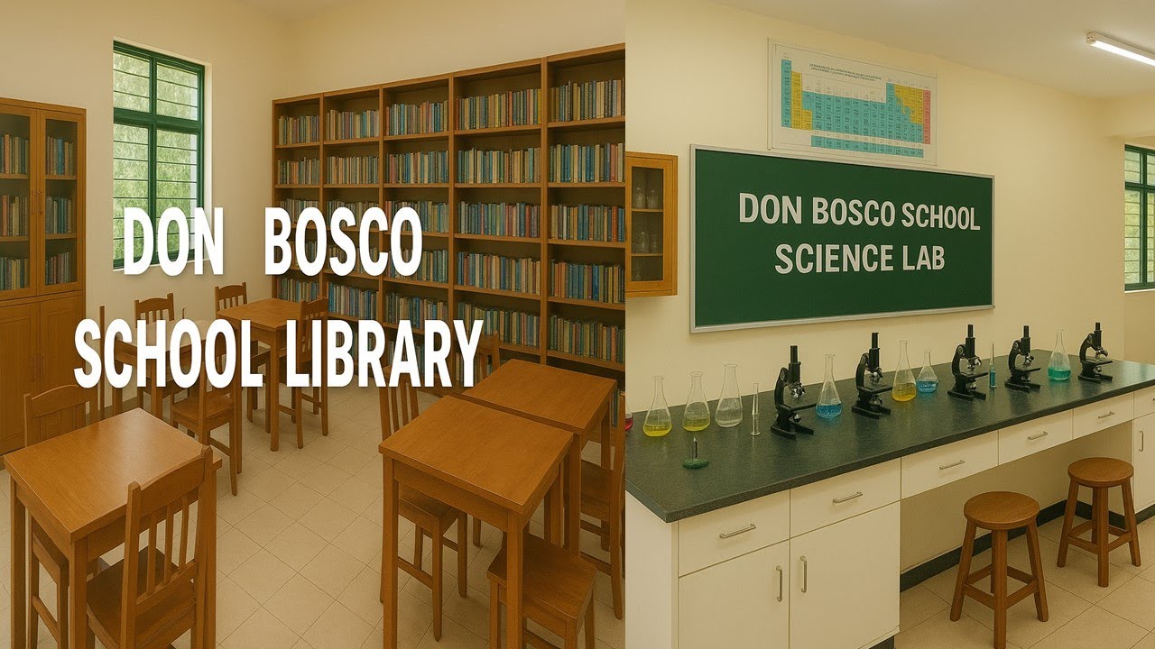 Don Bosco School(Borivli)-Library and Science Lab