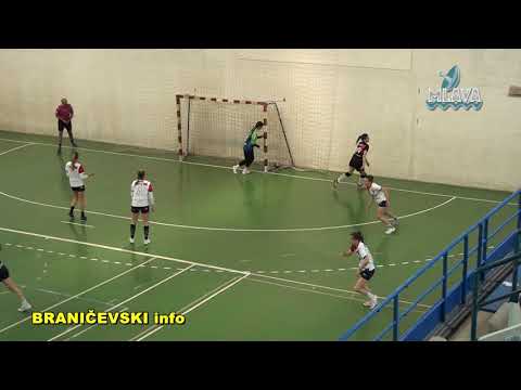 ŽRK Kučevo ŽRK Srem 2. kolo Super B rukometne lige za žene (RTV MLAVA 17.10.2020.)