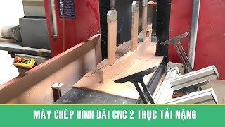 Máy CNC chép hình dài 1500mm 2 trục |WM-1500-2H