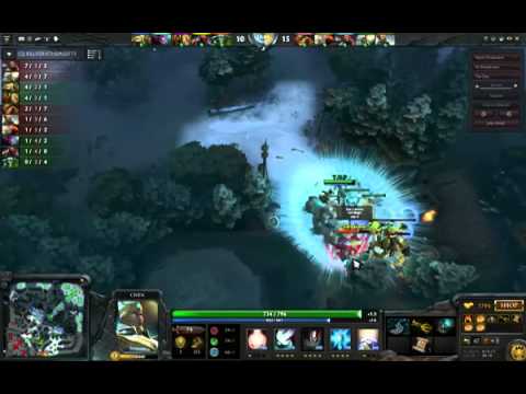 Dota 2 6.83 Chen teleport kill
