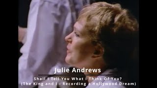 Shall I Tell You What I Think Of You? (1993) - Julie Andrews