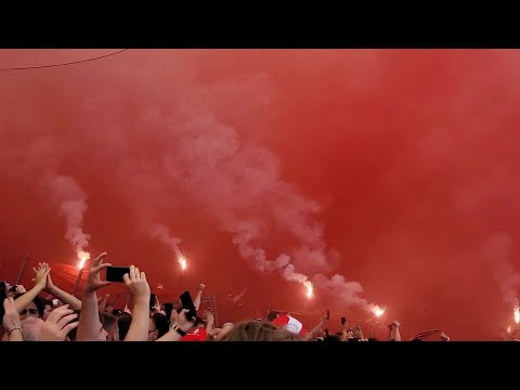 Stuttgart - Köln 2:1 14.05.2022 Stimmung Gästeblock Ultras Köln