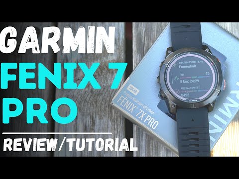 Garmin Fenix 7 Pro Review + Tutorial deutsch