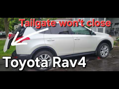 How to Fix Your Toyota RAV4 Tailgate Closure Issue (for $20)