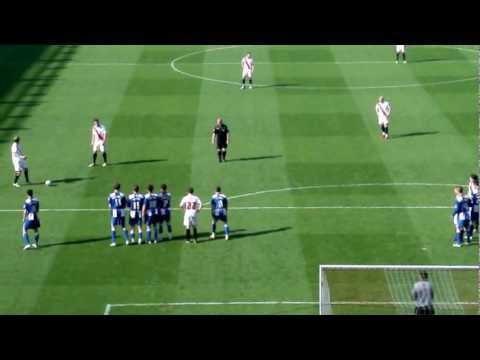 Southampton Vs Hartlepool 2010/11 Jose Fontes goal