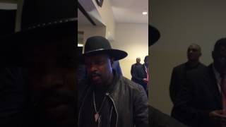 Super Bowl Gospel Red Carpet With Anthony Hamilton