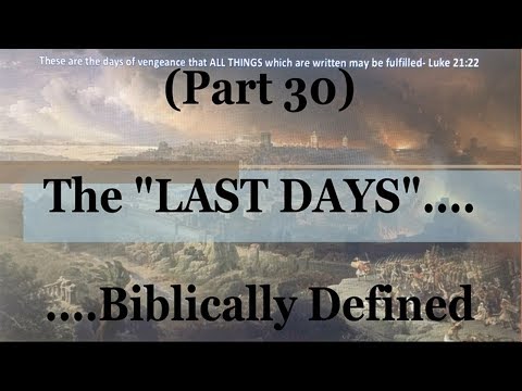 #30) Micah Steals Isaiah's Preaching Notes on 70 AD (The Last Days....Biblically Defined Series)