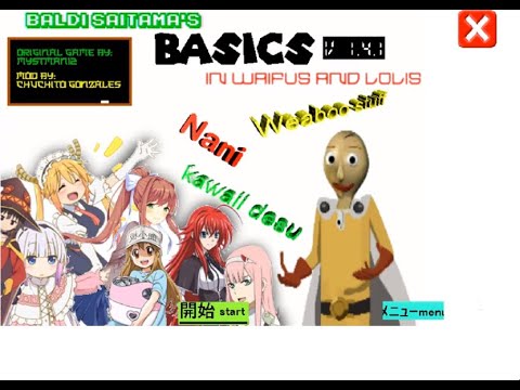 Baldi Saitama Basics Mod [Regular/Secret Ending]