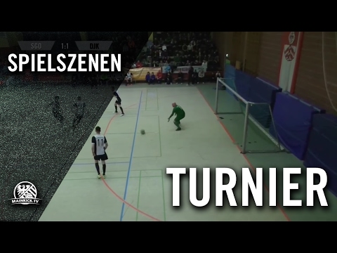 SG Oberliederbach - DJK Flörsheim (Halbfinale, Offensiv-Cup 2016) - Spielszenen | MAINKICK.TV