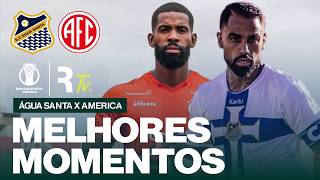 ÁGUA SANTA 4 X 0 AMÉRICA-RJ | MELHORES MOMENTOS | BRASILEIRÃO SÉRIE D 2026