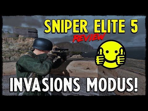 Der Invasion Mode ist GEIL | Sniper Elite 5 | Review | German