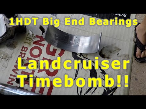 How to Replace Landcruiser 1HD-T Big End Bearing Shells | The Issue is REAL!