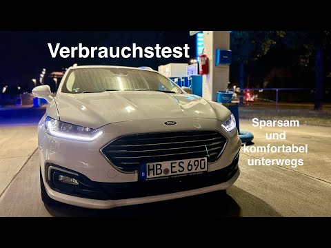 So wenig verbraucht der Ford Mondeo 2.0 Ecoblue 2019-2021 Ford Mondeo 2.0 Ecoblue Verbrauchstest