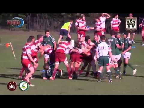 2015 NHRU Round 11 Premier 2 Highlights - University v Merewether Carlton