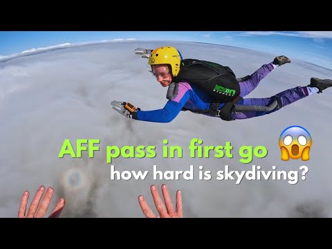 All AFF levels pass. Accelerated Freefall Videos. Skydiving for beginners UK