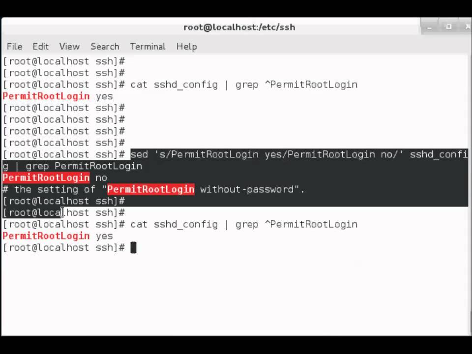 How to edit a file in place with sed on Linux (useful for scripting or automation)