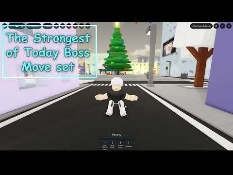 The Strongest of Today Boss Move set | Custom JJS Move set