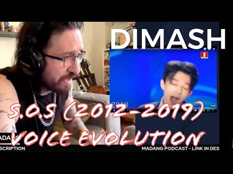 METALHEAD REACTS| DIMASH - S.O.S (2012-2019) VOICE EVOLUTION (FULL PERFORMANCES)