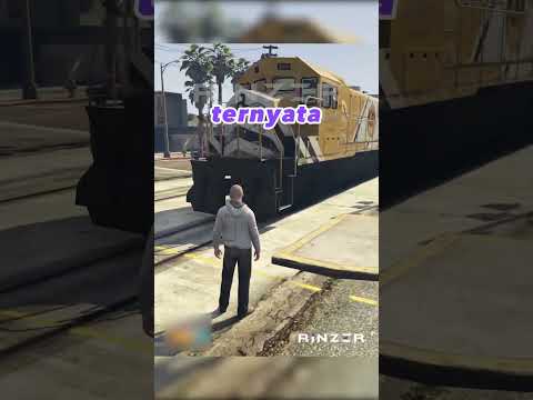 NPC Terkuat Di Rel Kereta GTA 5