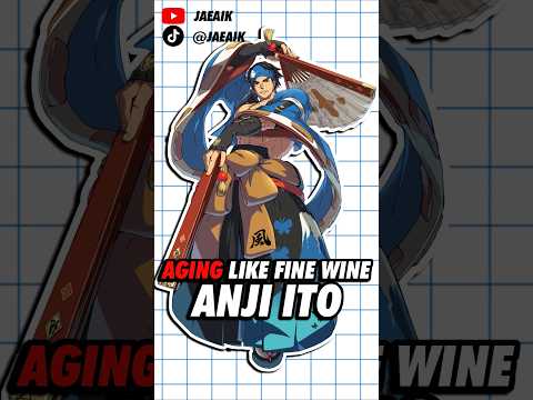 Aging Like Fine Wine, Anji Mito #jaeaik #guiltygear #ggst #anji #anjiggst