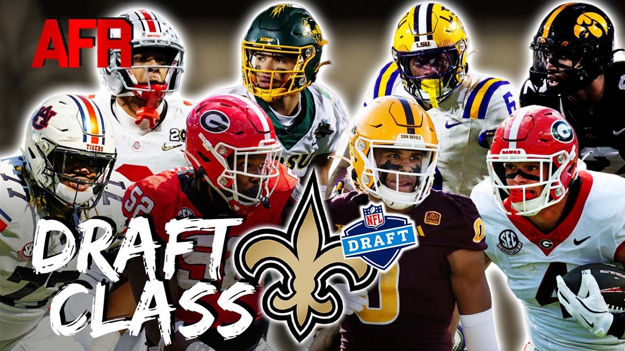 REACTION: Saints 2026 Draft Class | New Orleans Goes ALL IN To Rebuild Offense With Tyler Shough