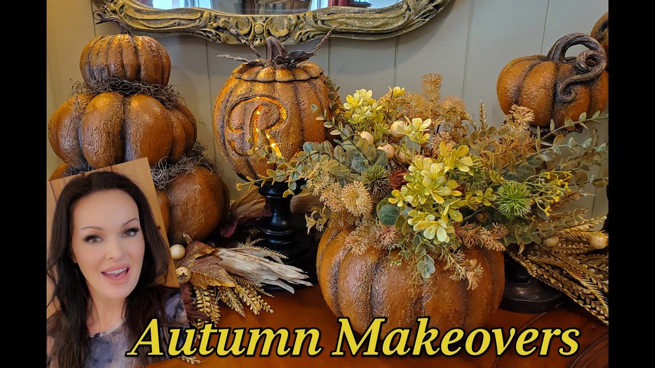 Autumn Makeovers* Recreating Pumpkin Decor*Preparing for Fall Decorating!