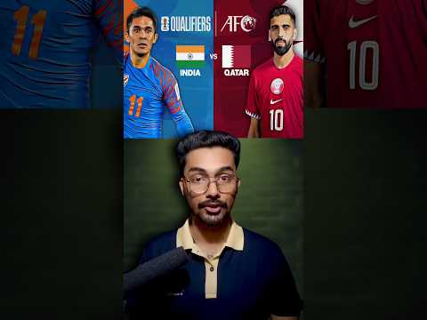 FIFA World Cup 2026 Qualifiers | India vs Qatar #shorts