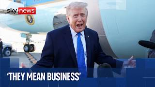 Trump says 'very good chance' of deal with Iran to end war | Sky News coverage and anlysis