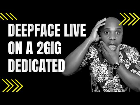 Deep Face Live Installation On A 2 Gig Dedicated Laptop — Is The Speed Worth it