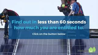 Claim Up To 90% Grant Subsidiy for Solar Panels On Your Home