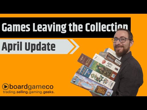 Games Leaving My Collection: April 2020 Update
