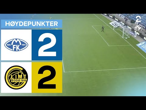 Molde 2 - 2 Bodø/Glimt - Høydepunkter