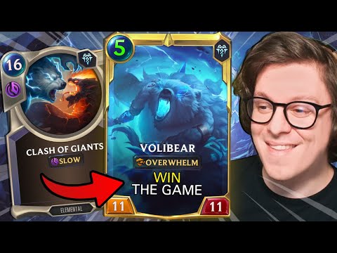 VOLIBEAR IS INSANE!! I LOVE THIS DECK SO MUCH - Legends of Runeterra
