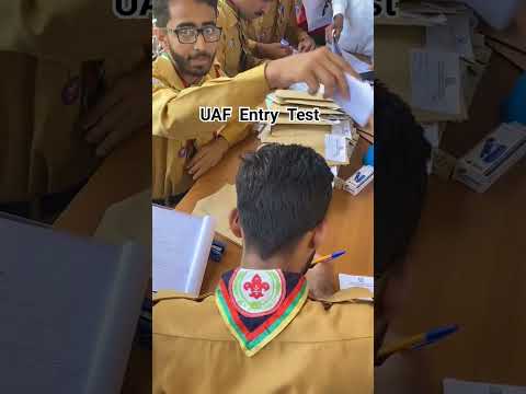 UAF Entry Test ♥️🦋🖇️#youtubeshorts #youtube #youtuber #uaf #shortvideo