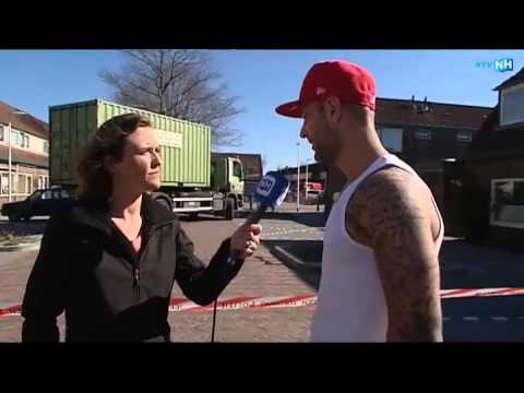 Local residents about the incident in Bussum