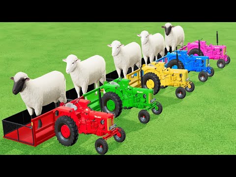 TRANSPORTING DONUTS WITH FENDT TRACTORS - Farming Simulator 22