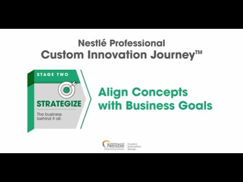 Custom Innovation Journey™: Strategize Stage | Nestlé Professional