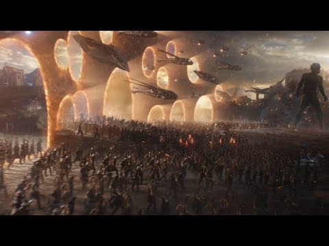 Avengers vs Thanos Army - film Avengers Endgame full battle HD