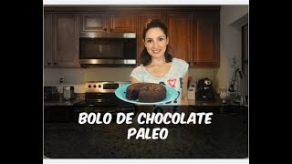 Bolo de Chocolate Paleo/ Fit / Lowcarb