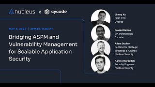 Download the video "Bridging ASPM and Vulnerability Management for Scalable Application Security"