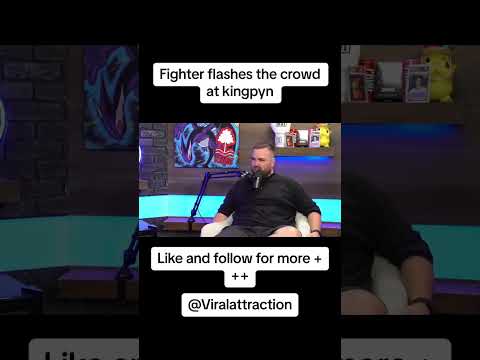 Fighter Flashes Crowd