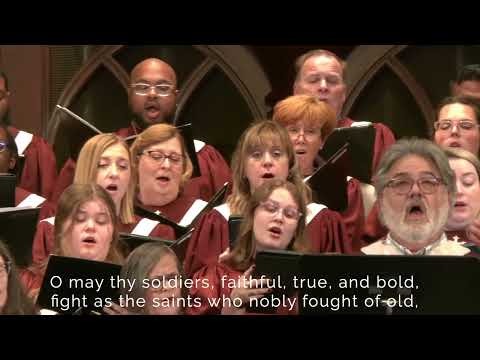 For All the Saints (all verses, harmony on V4) UMH 711; FUMC Houston, 11/03/2024