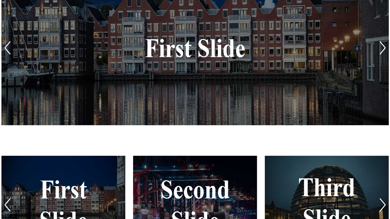 Automatic Image Slider in HTML CSS JavaScript | Image & Text Slider in CSS