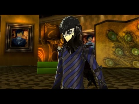 When Joker wearing Akechi's Dark Suit - Persona 5
