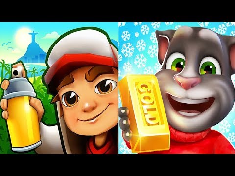 Talking Tom Gold Run New Update GENERAL TOM  VS Subway Surfers World Tour 2019  Rio Gameplay
