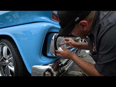 ASMR LED Upgrading to modern headlights on a classic Truck Santa Clarita Auto Sound