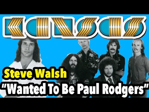 Singer "Steve Walsh Wanted To Be Paul Rodgers" Kansas' Rich Williams