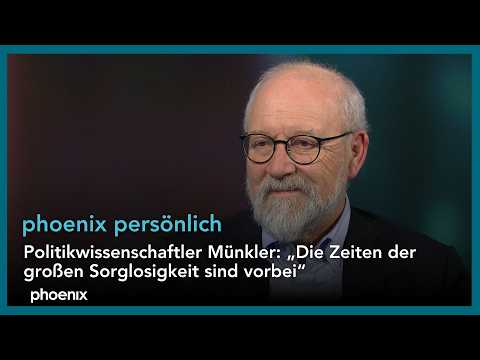 phoenix persönlich: Politikwissenschaftler Herfried Münkler zu Gast bei Eva Lindenau | 13.02.26