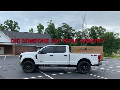 ROAD ARMOR Warn 16.5 and F250